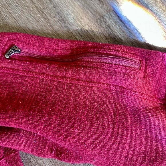 Patagonia Women's Better Sweater Size S Red 1/4-Zip Pullover FleeceGranola Girl - Picture 5 of 10